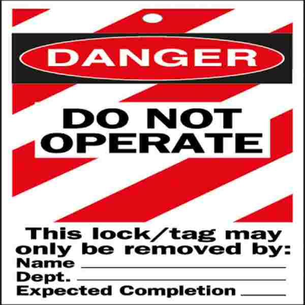 safety warning tags - safety products supplier landmark congo sarl